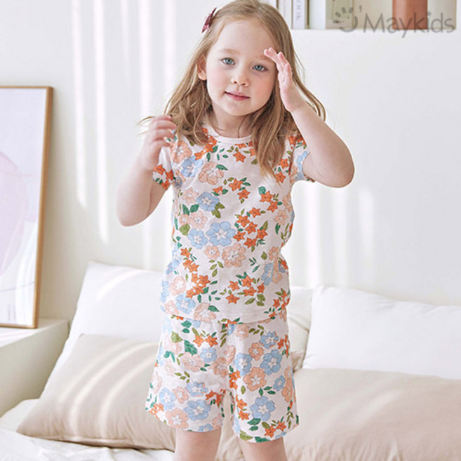 컬러플라워 5부슬라브