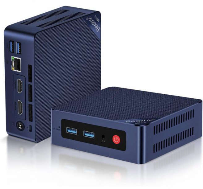 Beelink 비링크 Mini S13 미니 PC 13세대 Intel N150 최대 3.6GHz 16GB DDR4 512GB SSD 4K 듀얼 디스플레이 WiFi 6 BT 5.2, MINI S13 +16G+500G-N150