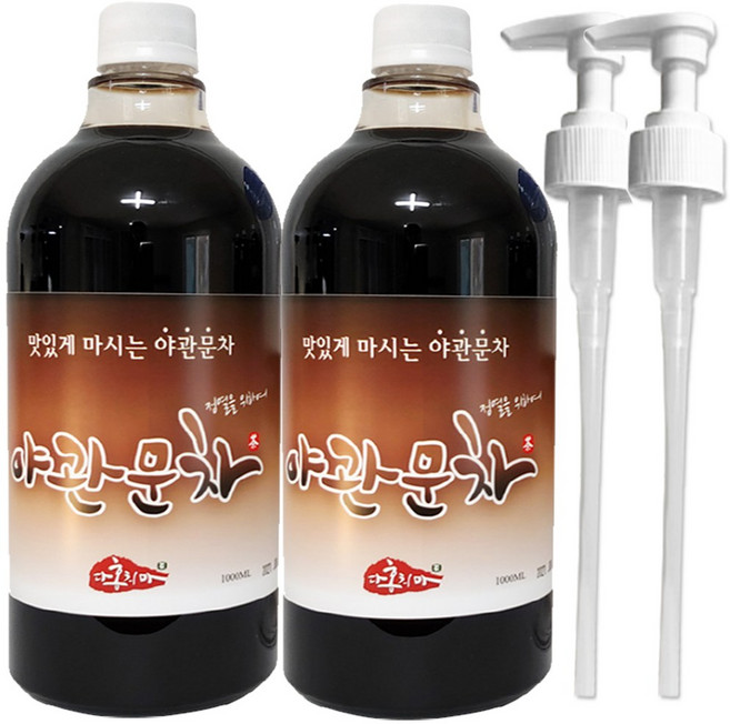 홍치마 대용량 야관문차 원액 고농축 엑기스 비수리 액상 1000ml 다홍치마 (물병 X), 1L, 2개