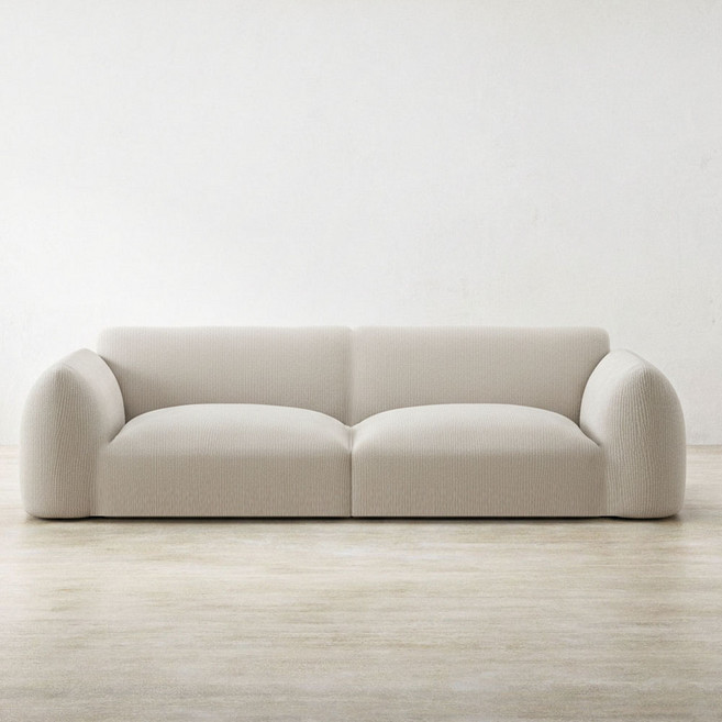 심플리베스트 프리미엄 고탄력 미끄럼방지 사계절 소파커버 + 쿠션커버 무료증정, 아이보리, 1개