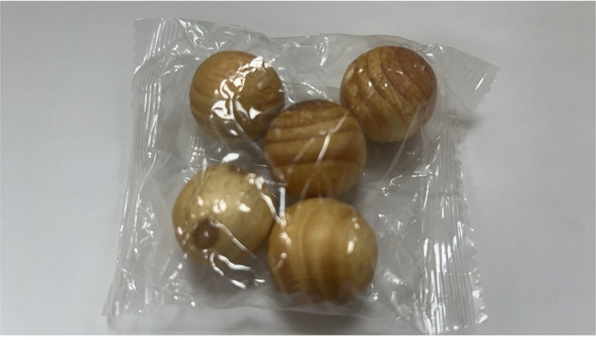 樟木球 樟腦球 防蟲 除臭 芳香, 1個, 1包5顆