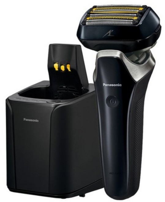 파나소닉 람대쉬 충전식 6중날 전기면도기, ES-LS9AX, black