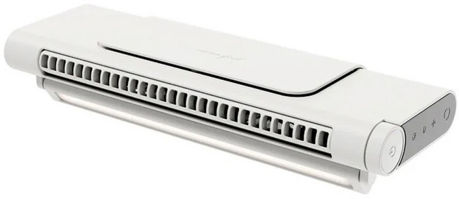 업그레이드 휴대용 에어컨 USB 충전기 조정 가능한 사무실 컴퓨터 화면 장착 전기 데스크탑 타워, White