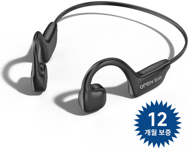 THOUSTA 넥밴드 오픈형 스포츠형 IPX5 무선 골전도 블루투스 이어폰, M52