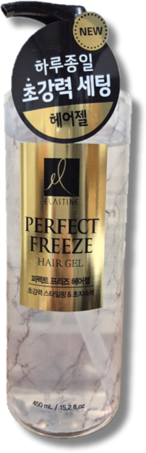 엘라스틴 퍼펙트 프리즈 헤어젤 450ml, 1개