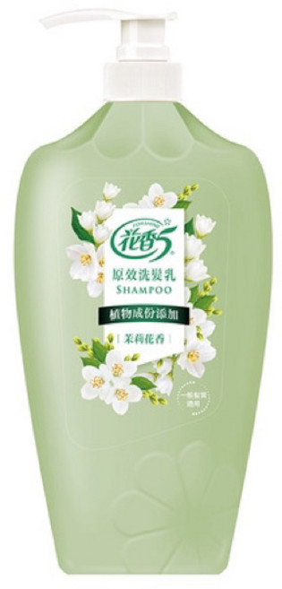 花香5原效洗髮乳-茉莉花香1100g【24h百貨網】, 1個