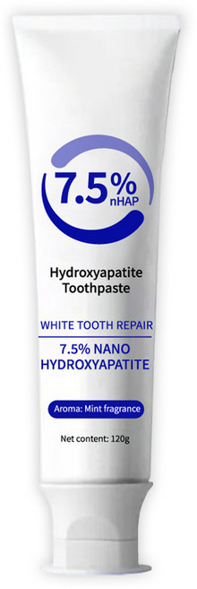 BARUBT 7.5% 奈米羥基磷灰石牙膏 薄荷香 潔白牙齒