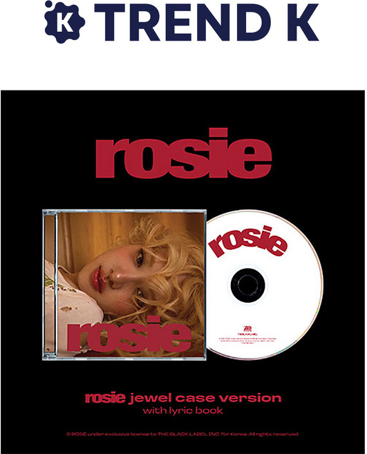 로제 앨범 first studio [rosie] 쥬얼 블랙핑크 ROSE 로이 Jewel Ver. (미개봉)