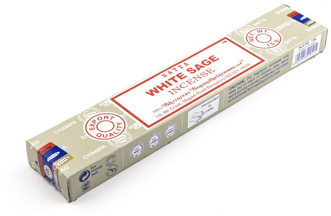 사티아 나그참파 인센스 스틱, 04.화이트세이지