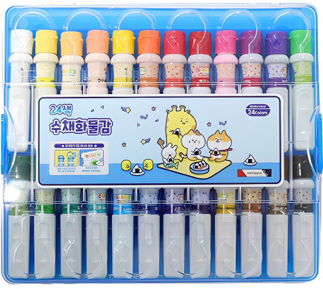 모닝글로리 수채화물감 블루, 237g, 24색