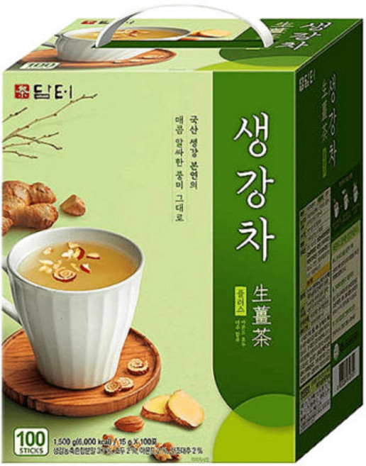 담터 생강차 플러스, 15g, 100개입, 1개