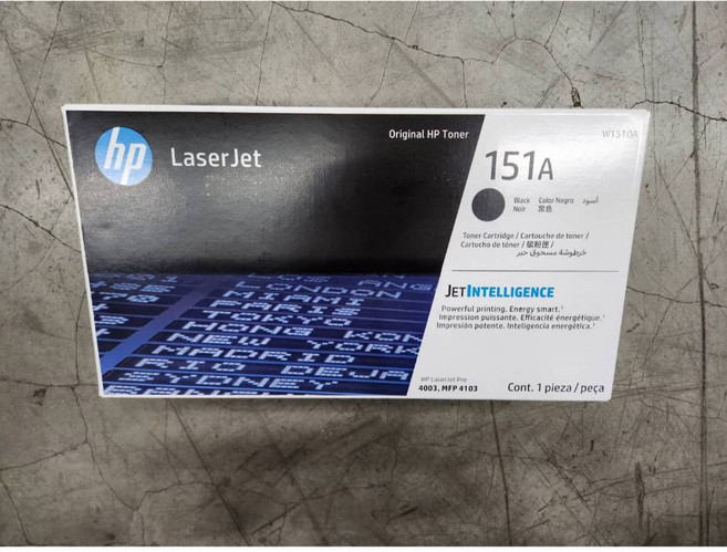 HP 151A 151X W1510A W1510X 原廠全新盒裝碳粉匣 含稅, 1個, HP 151X W1030XC