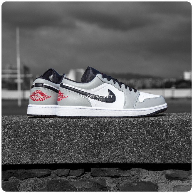 FUZZY Air Jordan 1 Low Light Smoke Grey 煙灰 運動鞋 553558-030, 1個, 下單後請注意商品諮詢可加速出貨此選項請勿下單