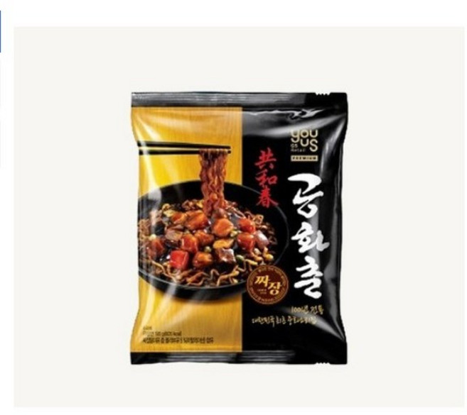 유어스 공화춘 짜장 봉지라면, 4개