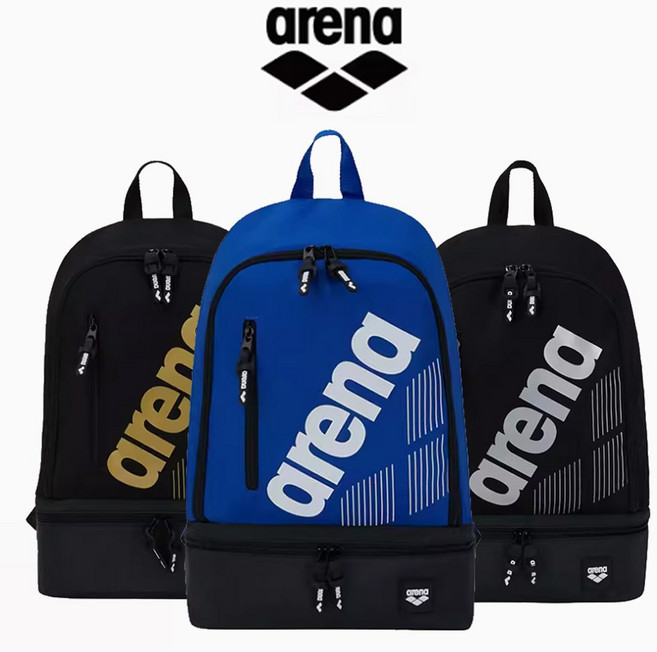 아레나 ARENA 휴대용 23L 수영 백팩 가방 ASS4736 신발 보관 수납 강습 해변, 아레나/백팩/ASS4736/블루화이트