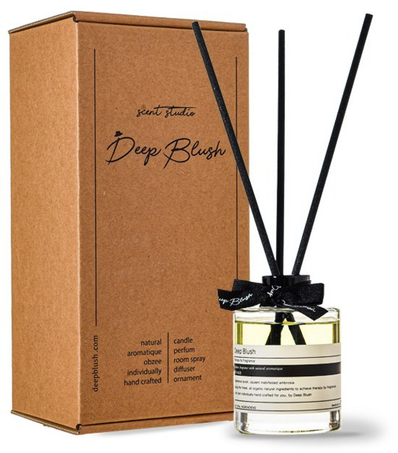 딥블러쉬 실내 방향제 명품 향수 호텔디퓨저, 편백나무(교O문고향), 120ml, 1개