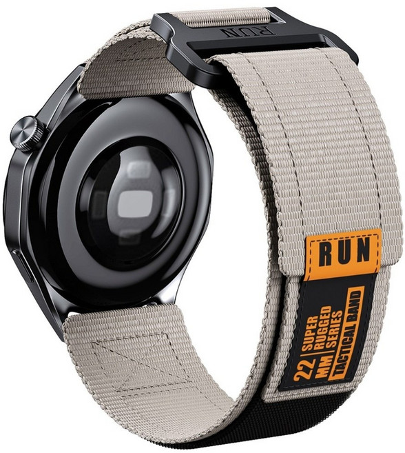 인트그로 갤럭시워치 호환 런투유 스트랩, 라이트 그레이, 1개