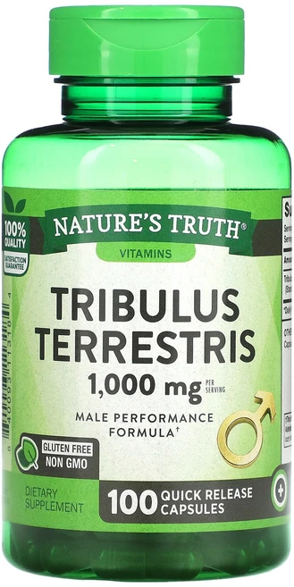 건강챙기세요 Nature's Truth 트리블러스 빠른 방출 캡슐 100정(캡슐 1정당 500mg) 백살까지오래오래, NaturesTruth트리블러스빠른방출캡슐100정캡슐1, 1개 - 쿠팡