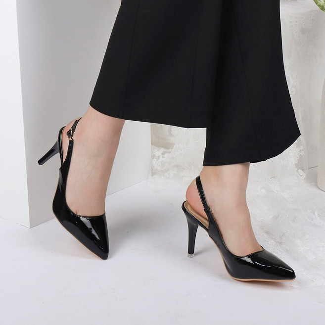 타니즈 여성 스틸레토힐 슬링백 구두 아멜리