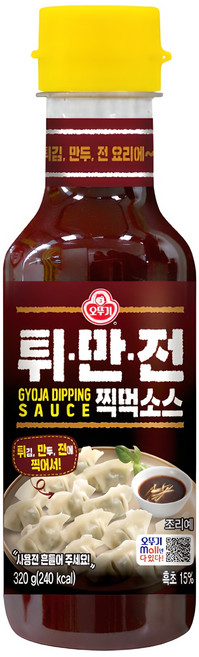 오뚜기 튀만전 찍먹소스, 1개, 320g