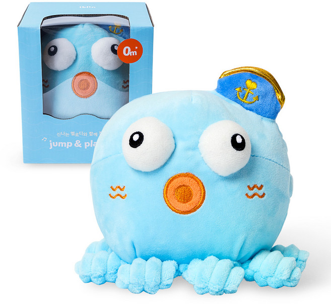 아이블린 놀아 주는 쩜플 터미타임 멜로디 녹음 장난감, 1개, 통통퍼스