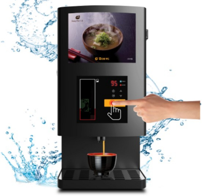 장국자판기 국물용 자동 디스펜서 이지팟 미소장국 우동장국 멸치국수 쌀국수 나가사키짬뽕, 1개