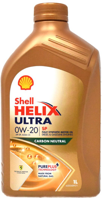 Shell 힐릭스 울트라 0W-20 SP/ C5 1L/엔진오일, 쉘 울트라 한국쉘 힐릭스 0W20 1리터100합성엔진오, 1개