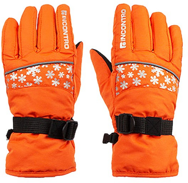 인콘트로 아동용 이중방수 스키장갑