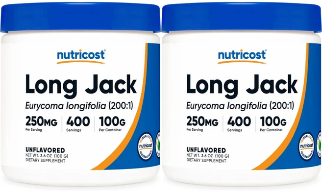 뉴트리코스트 고흡수 롱잭 파우더, 2개, 100g, 100g - 쿠팡