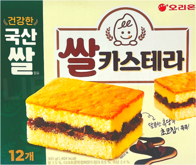 오리온 국산쌀 쌀카스테라, 1개, 360g