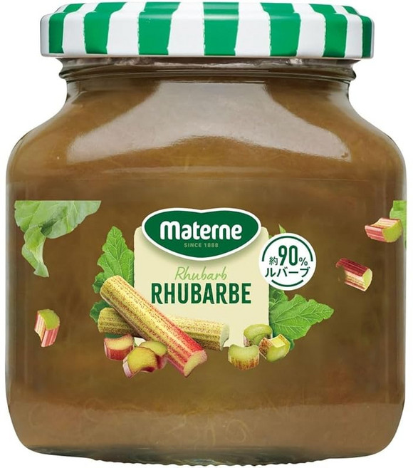 Materne(마테르네) 루바브 콤포트 195g (저당도 당도 약 28도 과일 함량 약 90%