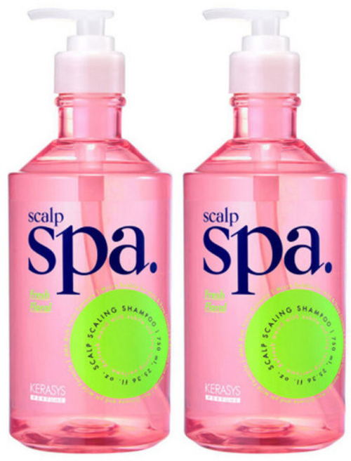 케라시스 두피스파 750ml 프레쉬플로랄 샴푸 2개