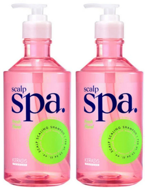 케라시스 두피스파 750ml 프레쉬플로랄 샴푸 2개 - 쿠팡