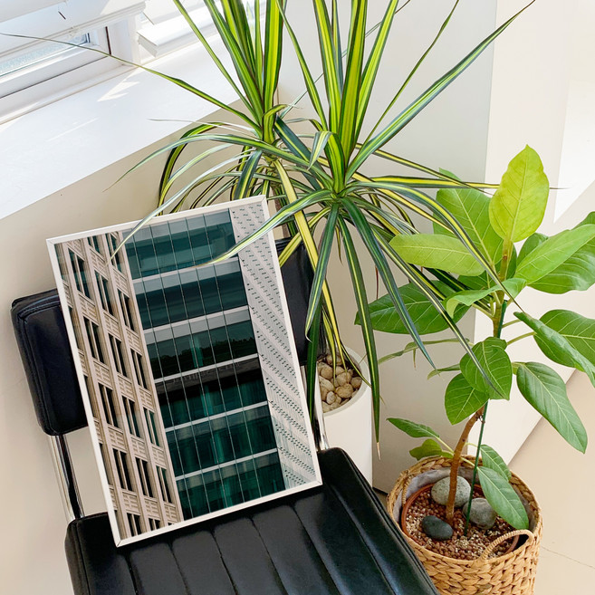 더아트컴퍼니 컬러풀 시티 도시 건물 거리 풍경 사진 감성 모던 포스터 50종 (35번~50번), 44. 빌딩