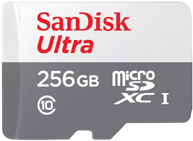 샌디스크 마이크로 SD카드 SDXC ULTRA 울트라 QUNR 256GB, 1개