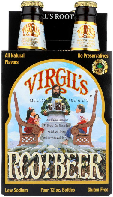 버질스 소다 루트 비어 4개 팩 Virgils Soda Root Beer 4pk, 1개, 1개, 354ml