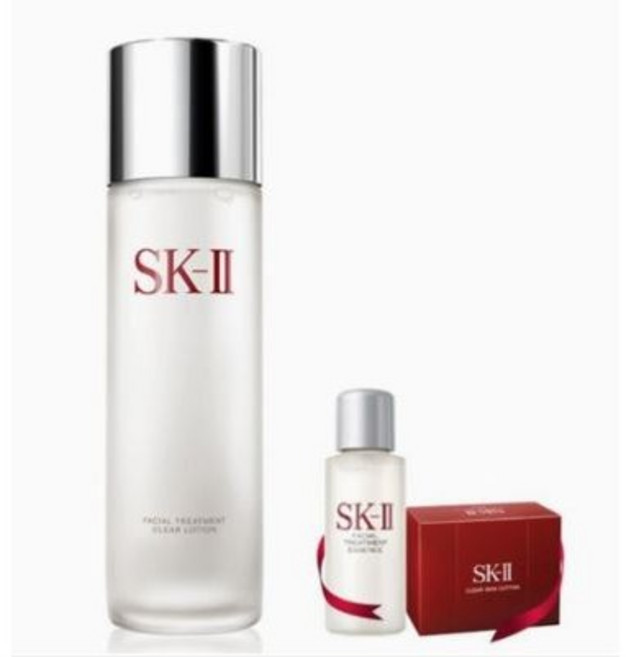 [백화점정품] sk2 피테라에센스 75ml 세트 / sk2 피테라에센스 75ml+클리어10ml+화장솜30매 / sk2 쇼핑백, 1개