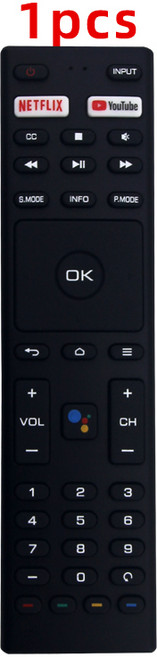 JVC Konka TV 32H31A 40H33A 43U55A 50Q75A 50U55A 55Q75A 55U55A 65Q75A 65U55A 스페어와호환되는새로운 리모컨 RM-C3329, 1pcs, 1개