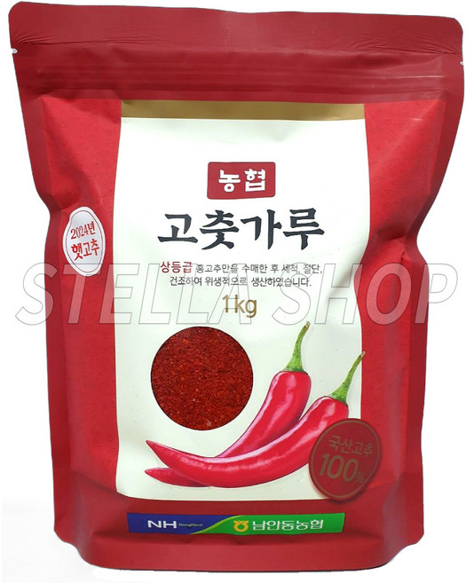 남안동농협 상등급 국산 고춧가루 1kg, 1개