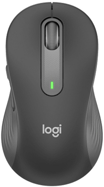 로지텍 시그니처 M650 포 비즈니스 무선 마우스 대형, 블랙