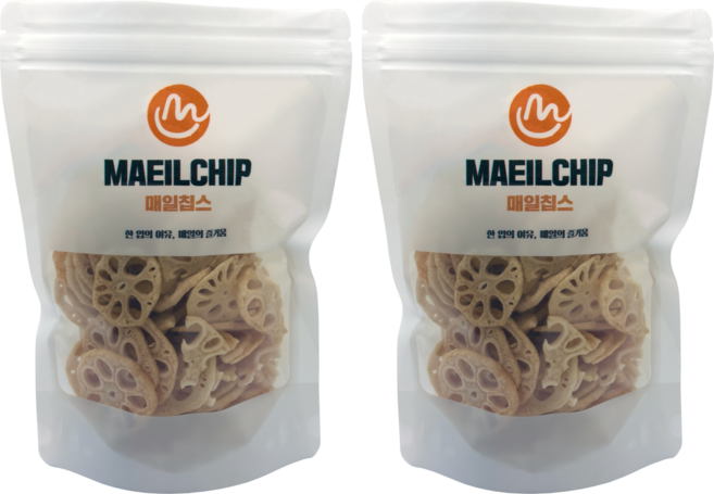 매일칩스 동결건조 연근칩, 2개, 140g