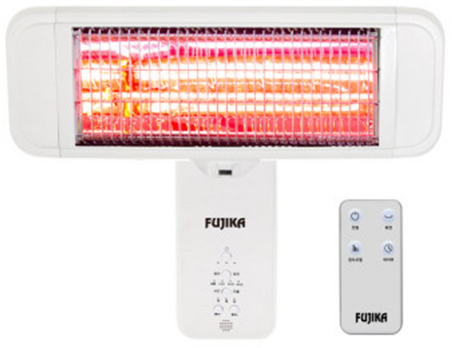 한빛 후지카 근적외선 벽걸이히터 전기히터온풍기 식당 카페