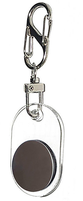 인씨네 오토바이 배달대행 용품 절대 녹슬지 않고 깨지지 않는 초강력 양방향 자석거치대 조끼고리 휴대용 딱판 찍판, 싱글, 투명, 아크릴