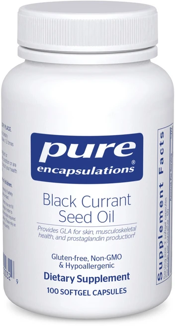 퓨어 인캡슐레이션스 블랙 커런트 씨 오일 | 저자극성 식이 Pure Encapsulations Black Currant Seed Oil | Hypoallergenic Dietar, 1개 - 쿠팡