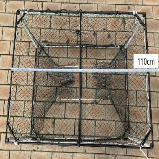 양식장 다양한 어종을 포획할 수 있는 대형통발 사각통발 특대형 바다 어업용 통발