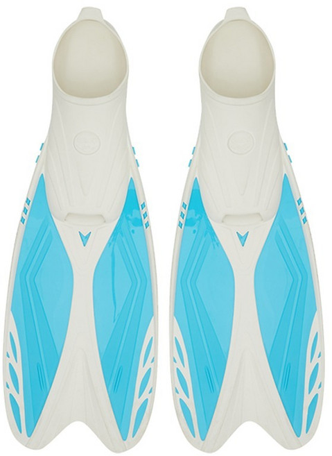 아레나 오리발 양발착용 롱핀 A5AC1AF01, BLUE