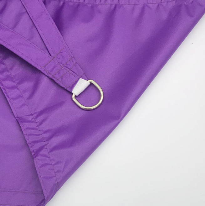 대형 그늘막 카페 방수 그늘막 썬쉐이드 옥상 캠핑 천막 차광막 테라스, 2*3m, 퍼플