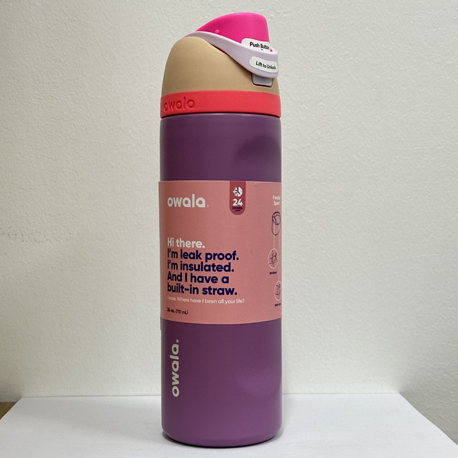 오왈라 Owala FreeSip 휴대용 스포츠 주전자 보온보냉병 24oz/710ml 32oz/950ml, 950ml, 다바민매
