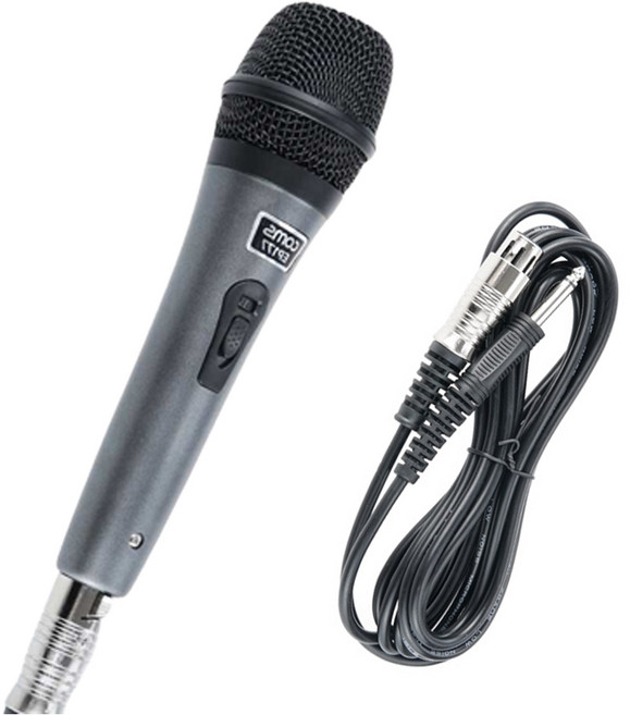 유선마이크 노래방 다이나믹 마이크 (5M 캐논케이블 포함), GC_EP17 (2023년형)