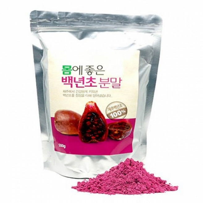 제주 백년초 분말 500g, 1개, 1g